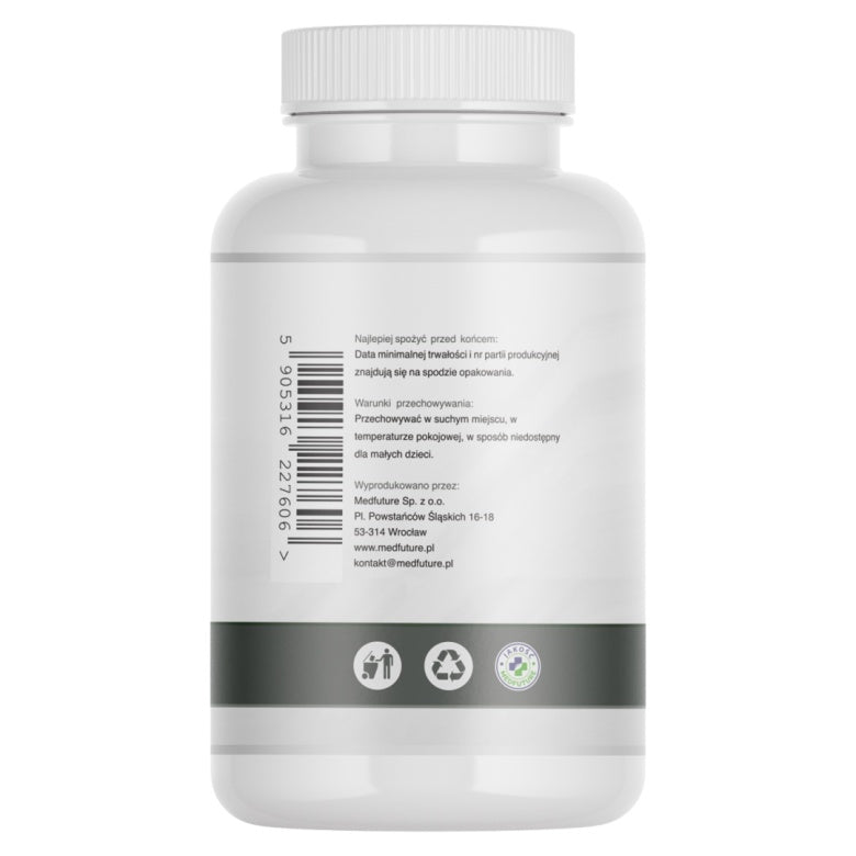 Węgiel aktywny z kokosa 260mg - 60 kaps