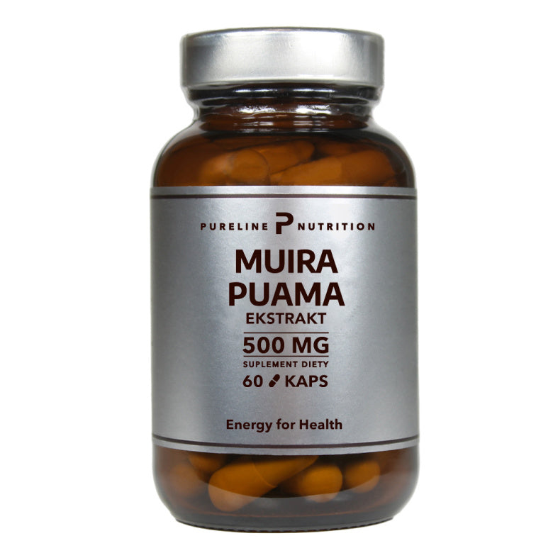 Pureline Nutrition Muira puama ekstrakt 500mg - 60 kaps