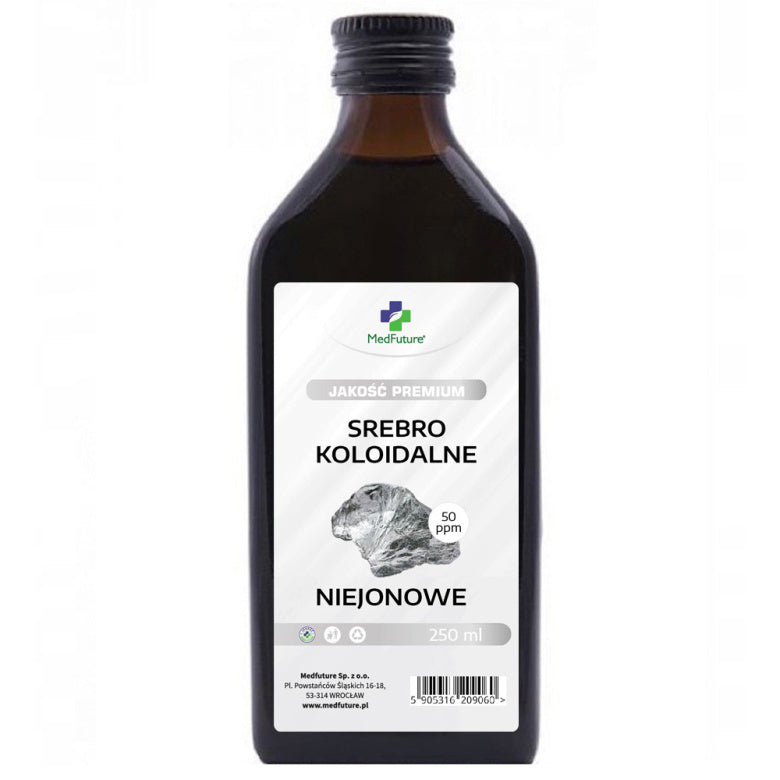Srebro koloidalne niejonowe - 250 ml