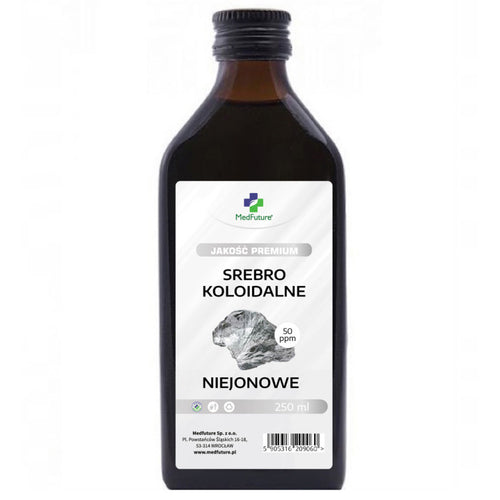 Srebro koloidalne niejonowe