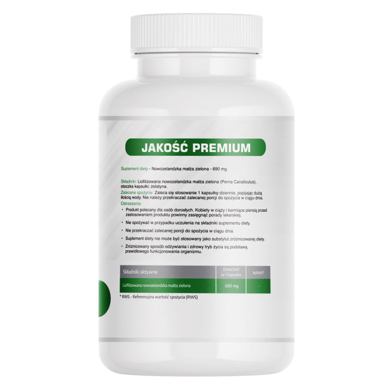 Zielona małża nowozelandzka 690mg - 60 kaps