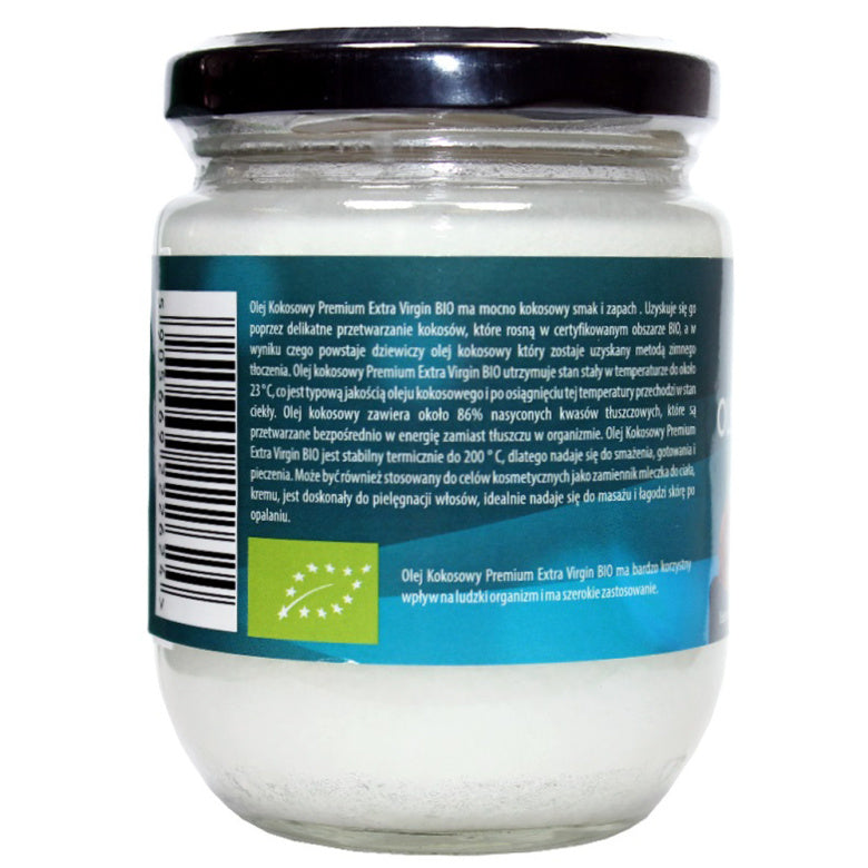 Olej Kokosowy Extra Virgin - 200 ml