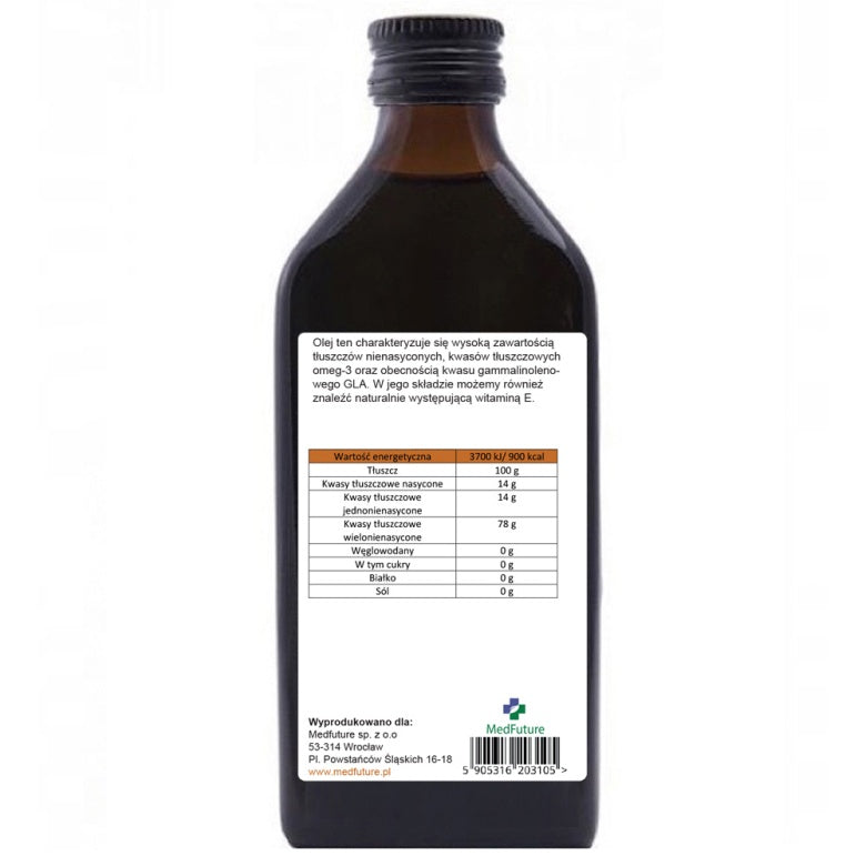 Olej z Pestek Czarnej Porzeczki - 250 ml