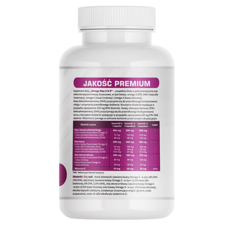 Omega Max 3-6-9 - 60 kaps