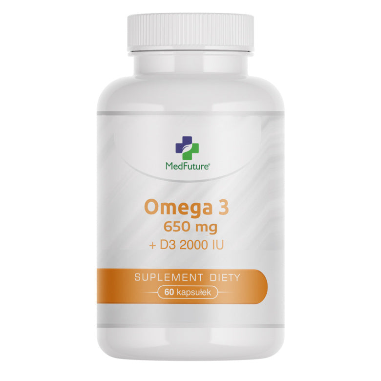 Omega 3 + Wit D3 - 60 kaps