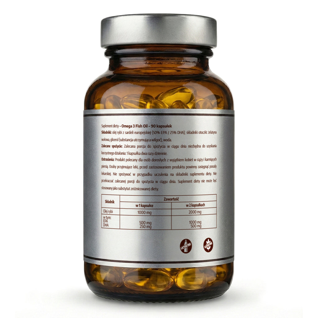 Omega 3 1000mg - 90 kapsułek