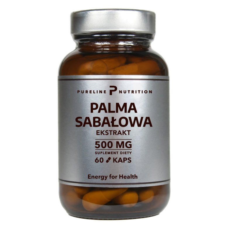 Pureline Nutrition Palma sabałowa ekstrakt 500mg - 60 kaps