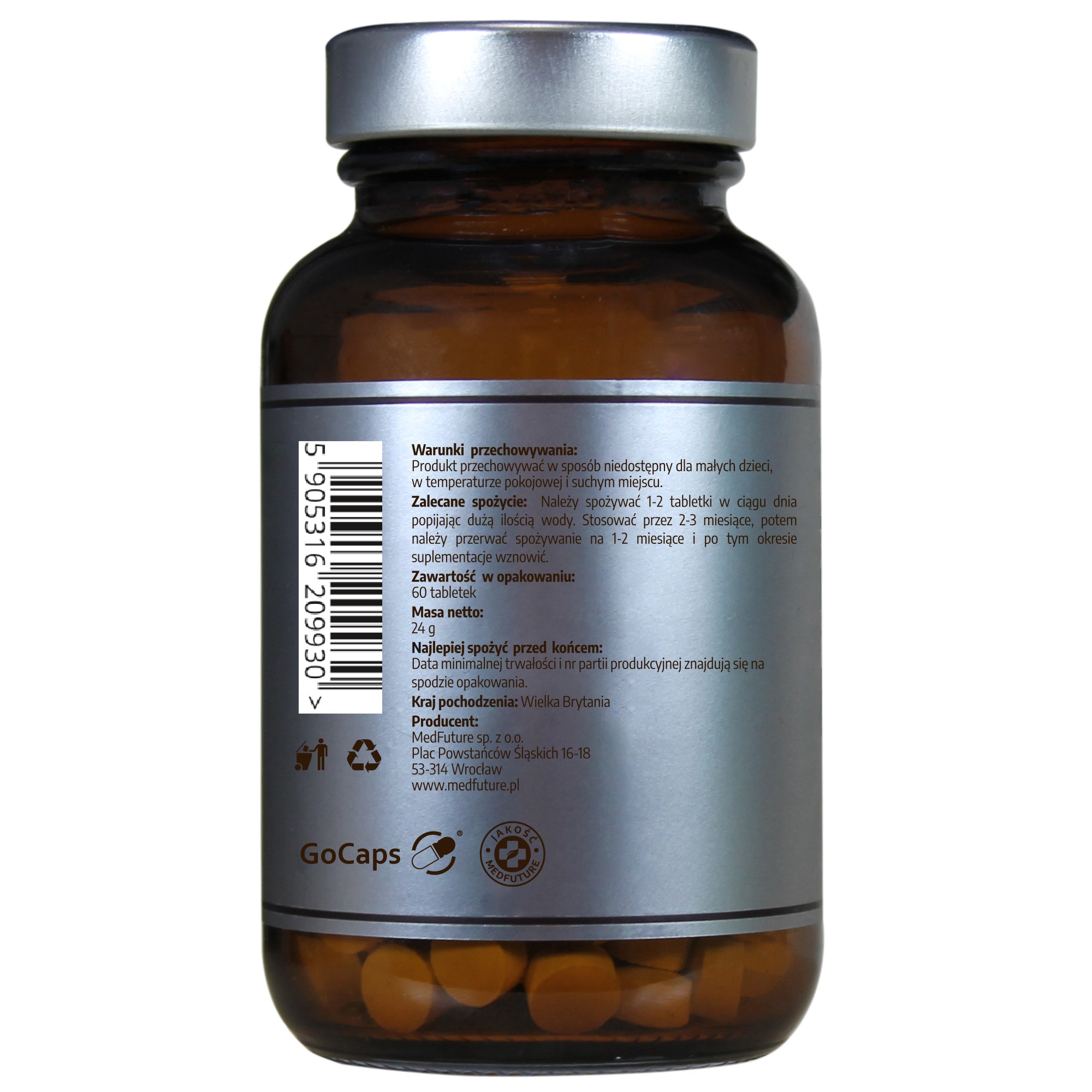 Piperyna Extra Strong - 60 tabletek