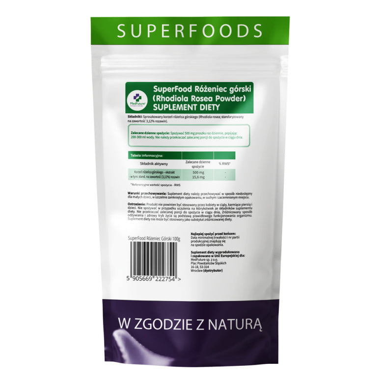 Super Food Różeniec górski - 100 g