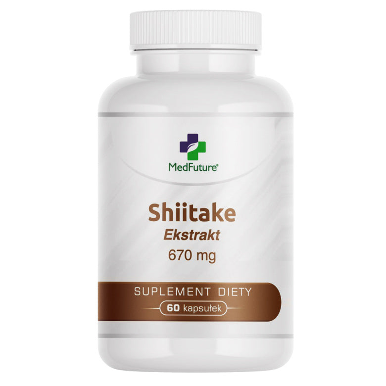 Shiitake ekstrakt 670mg - 60 kaps