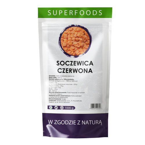 Super Food Soczewica czerwona