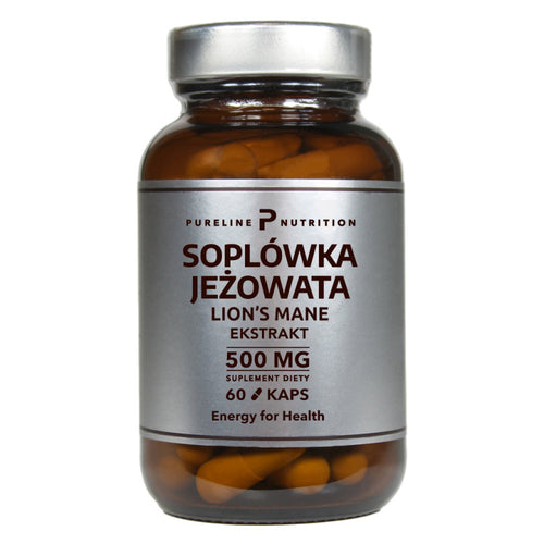 Pureline Nutrition Soplówka jeżowata Lion's mane