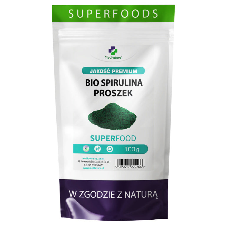 Super Food Spirulina Proszek BIO - 100 g