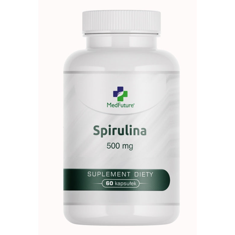 Spirulina 500mg - 60 kaps
