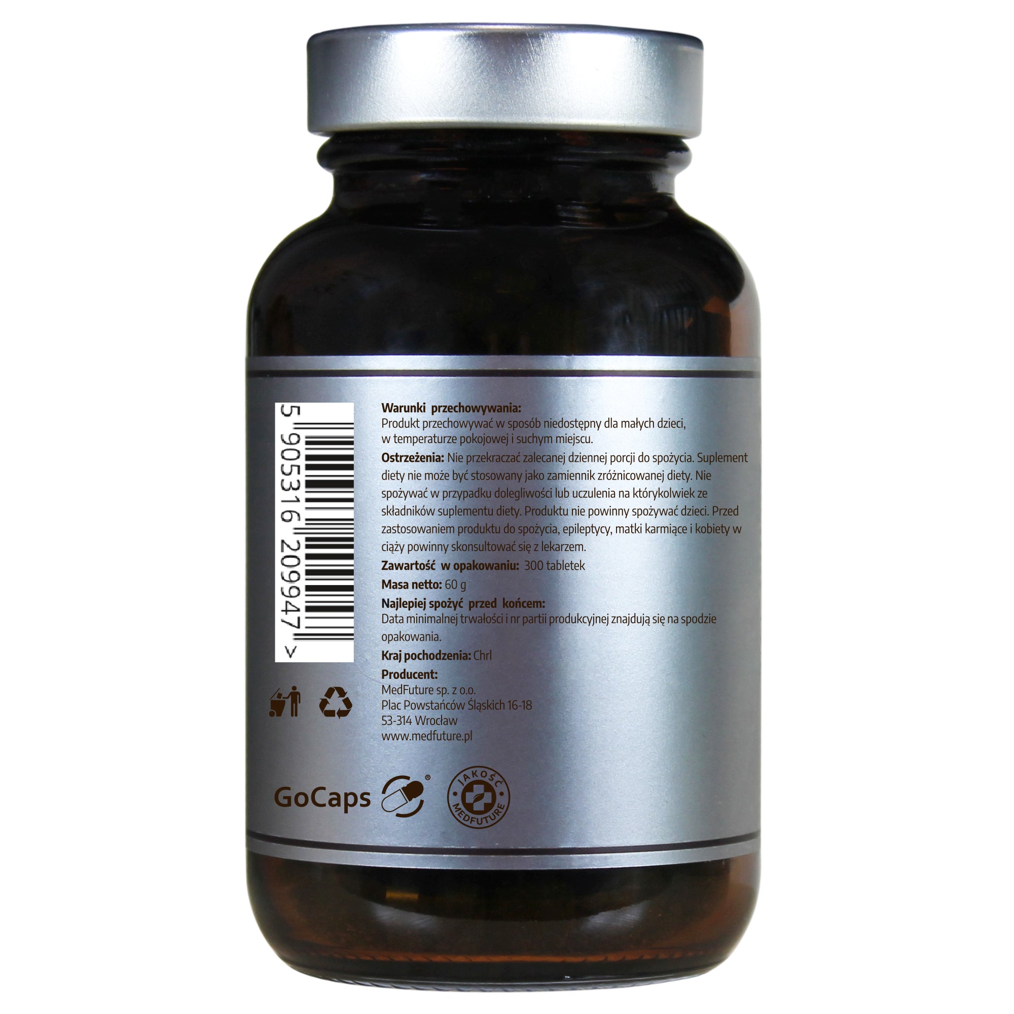 Spirulina Organic - 300 tabletek