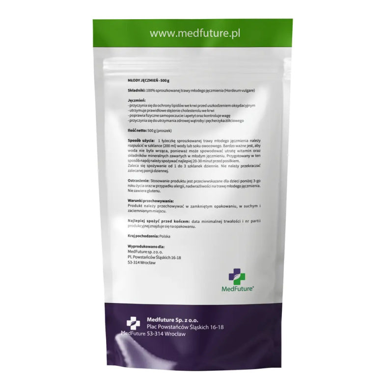 Super Food Młody Jęczmień proszek - 500 g