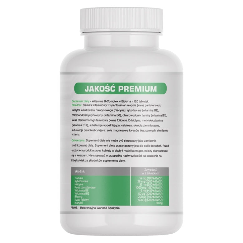 Witamina B-Complex - 120 tabl
