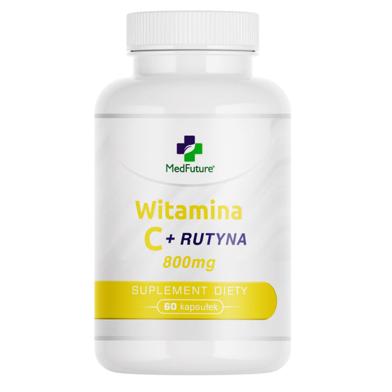 Witamina C + RUTYNA 800mg - 60 kaps