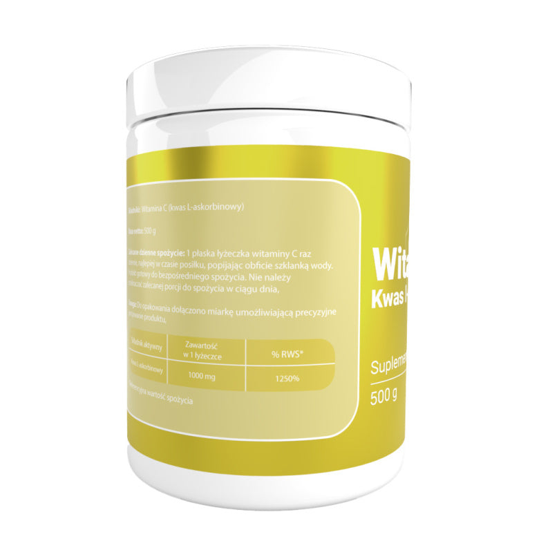 Witamina C kwas L-askorbinowy - 500 g