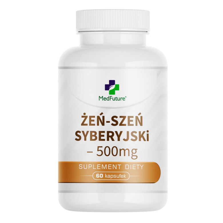 Żeń-szeń syberyjski 500mg - 60 kaps