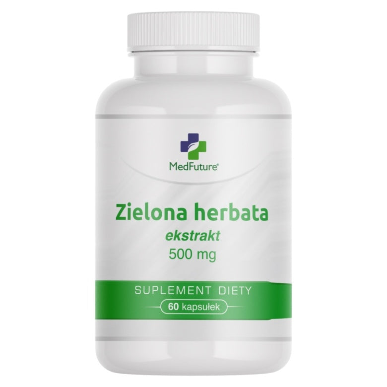 Zielona herbata ekstrakt 500mg - 60 kaps