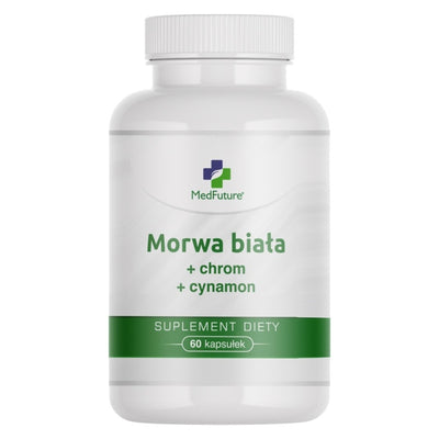Morwa biała + chrom + cynamon