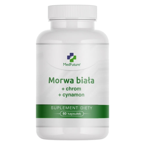 Morwa biała + chrom + cynamon